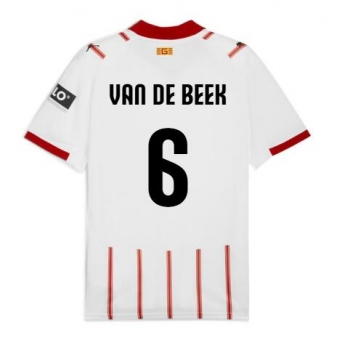 Billige Fotballdrakt Girona Donny van de Beek #6 Replika Hjemmedrakt 2025-26 Kortermet